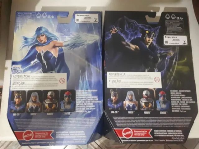 2 bonecos master of the universe EVIL-LYN/ FROSTO - Foto 2