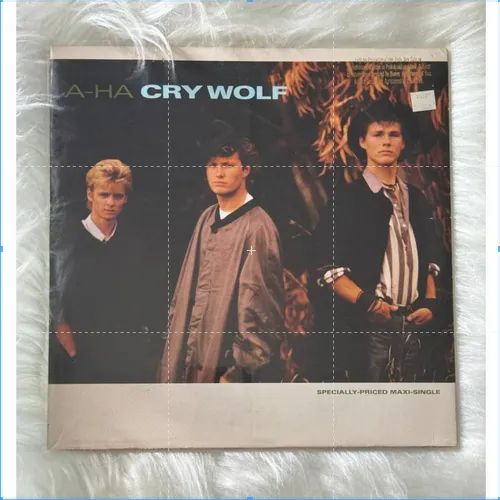VINIL SINGLE 12'' A-HA - CRY WOLF IMPORTADO