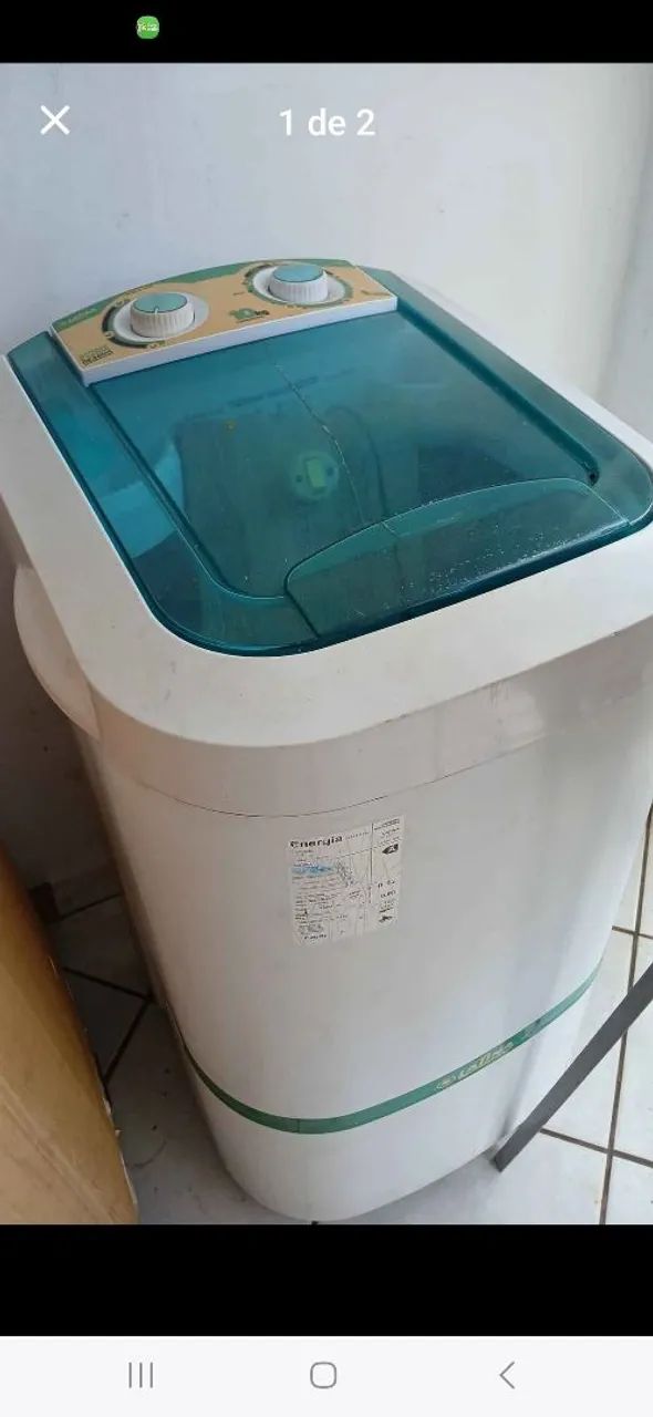 Máquina de Lavar Roupa Tanquinho Energia