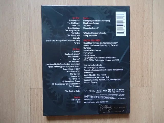 Blu-ray Rush Clockwork Angels Tour - Foto 2