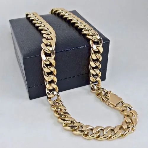 Corrente grossa em ouro 18k