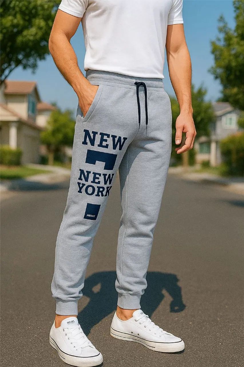 Calça Moletom Slim Fit Esportiva New York - Foto 2