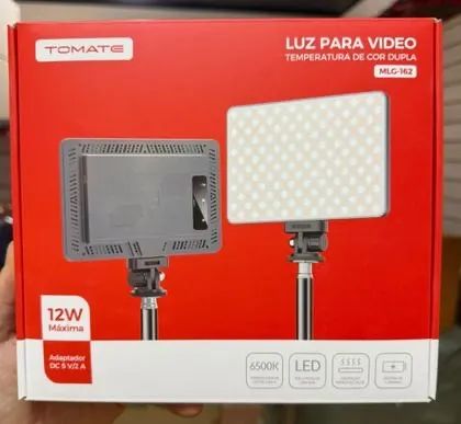 Luz de Led Tomate MLG-162 para Vídeo