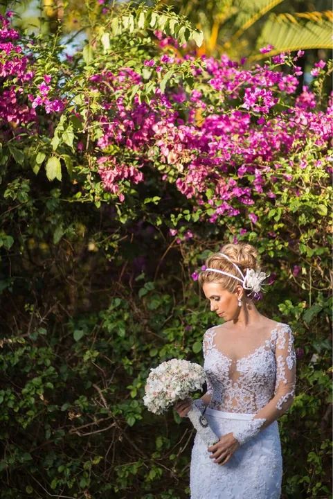 Vestido de noiva renda - novo - Foto 3