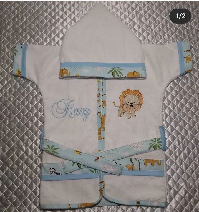 Roupão com Capuz - Personalizado  - Foto 3