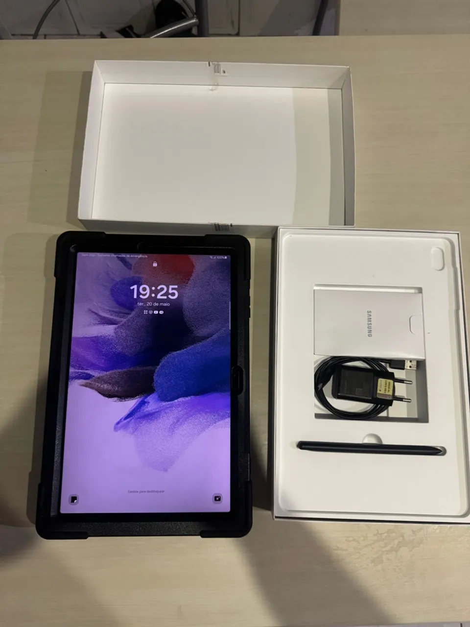 Tablet Samsung Galaxy Tab S7 FE 128GB + Capa