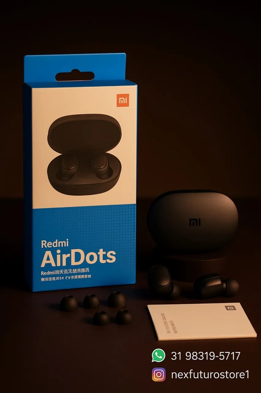 Fone Redmi AirDots - Bluetooth 5.0 | Entrega Rápida  - Foto 2