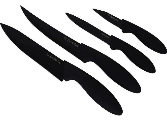 Conjunto de 4 Facas com Cepo - La Cuisine - Foto 2