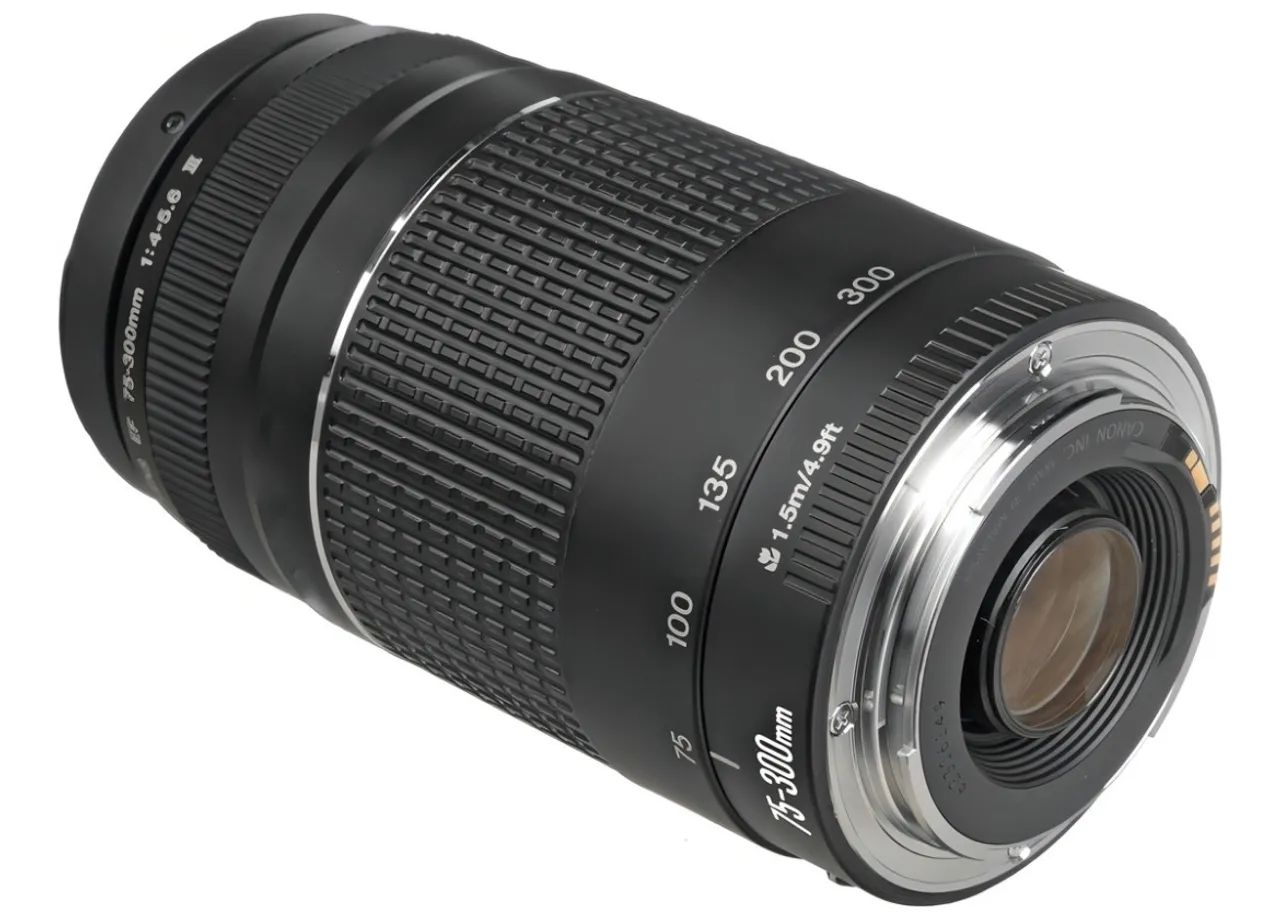 Lente teleobjetiva Canon Ef 75-300 Mm F/4-5,6 Iii