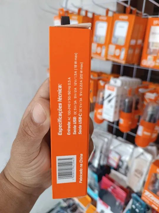 Kit Carregador Turbo USB + USB-C Hrebos HS-307i + Cabo Lightning  - Foto 3