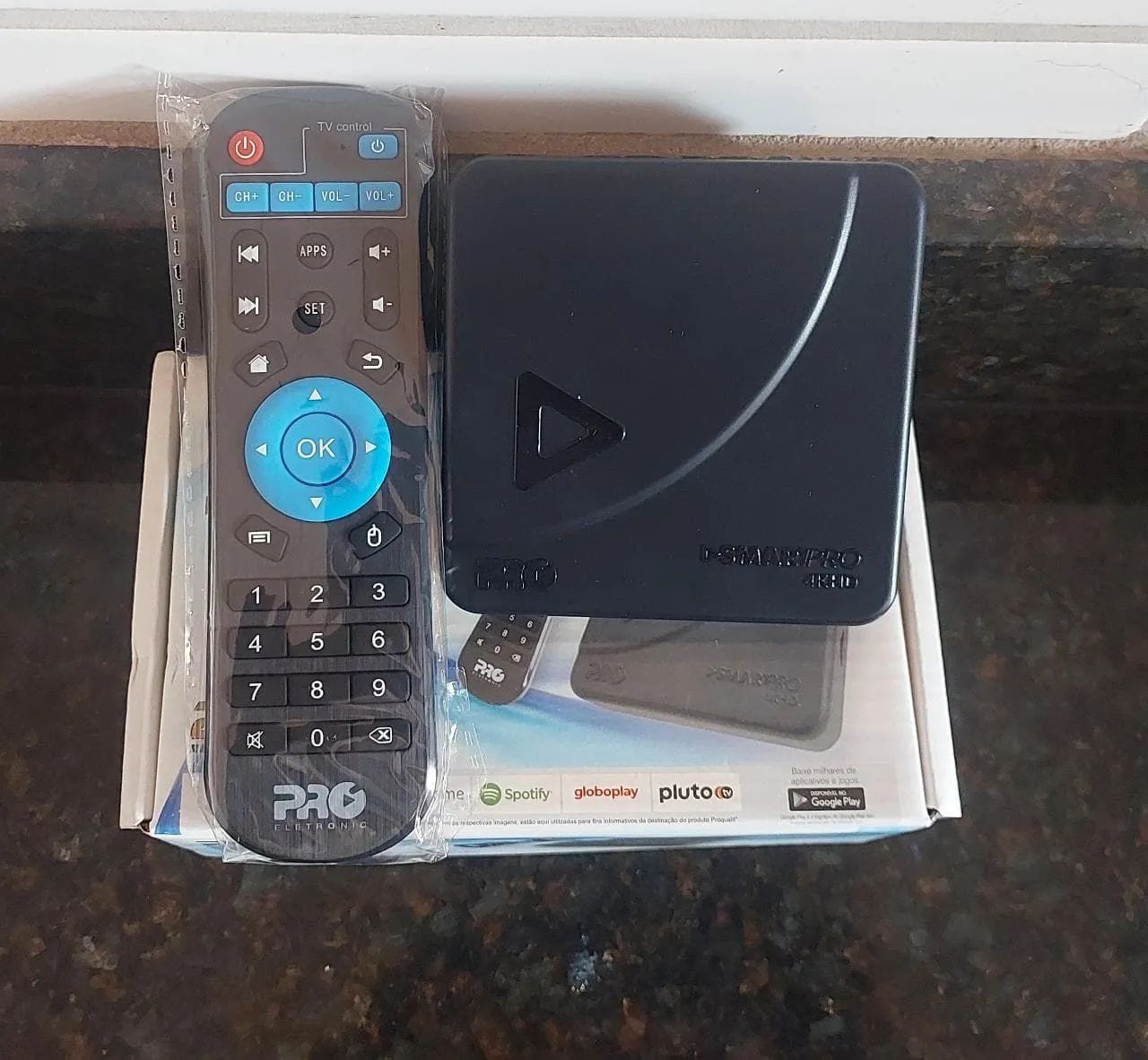TV Box PRC - Android - 4K - Novo - Foto 4