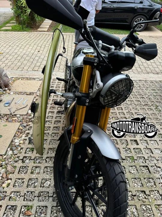 Rack Suporte Removível para Transporte de Prancha em Moto Acima de 300cc 