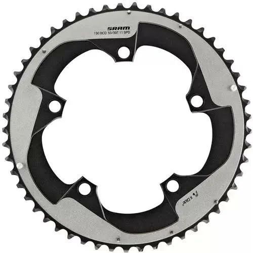 Coroa sram red 53 dentes bcd 130mm nova 