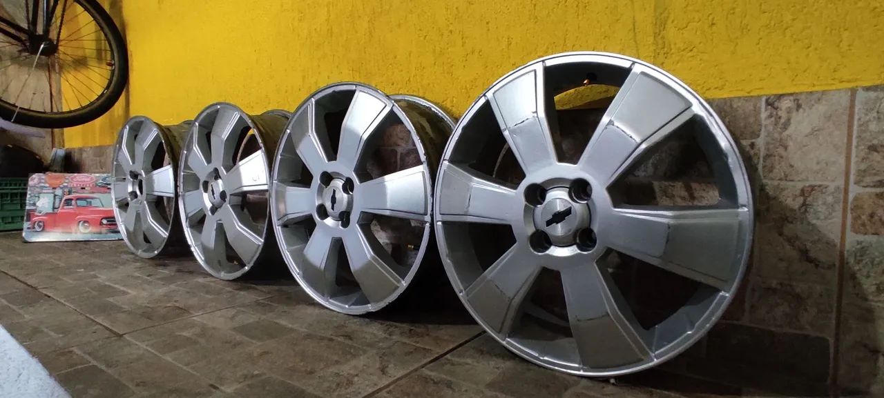 Rodas de liga leve 15 polegadas