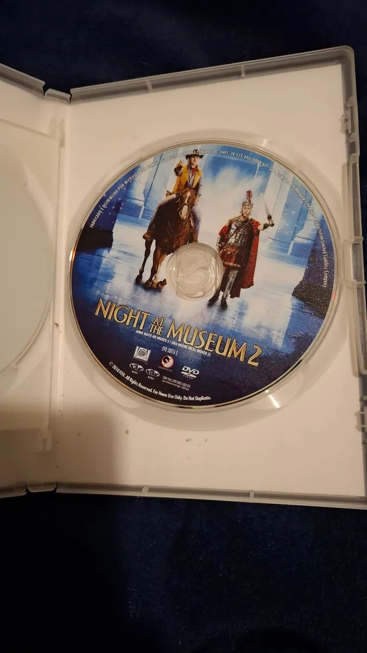 Uma Noite no Museu 1 e 2 - DVD 2 Discos - Foto 3