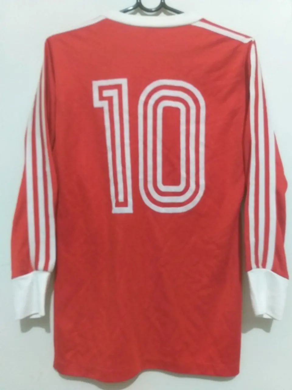 Camisa Bayern Munich 1975 / 1976 #10 Uli Hoeness Jogo Certificada - Foto 2