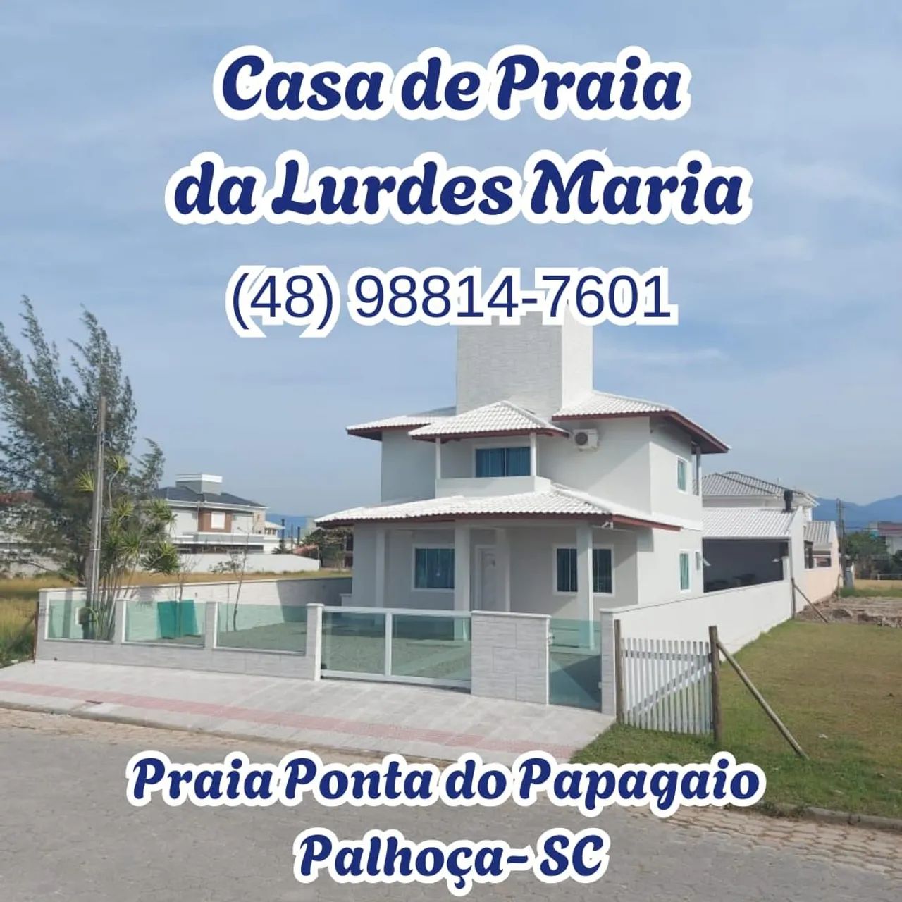 Casa de praia na Ponta do Papagaio. Palhoça.  Próxima a praia é a tudo que vc precisa.  - Foto 2