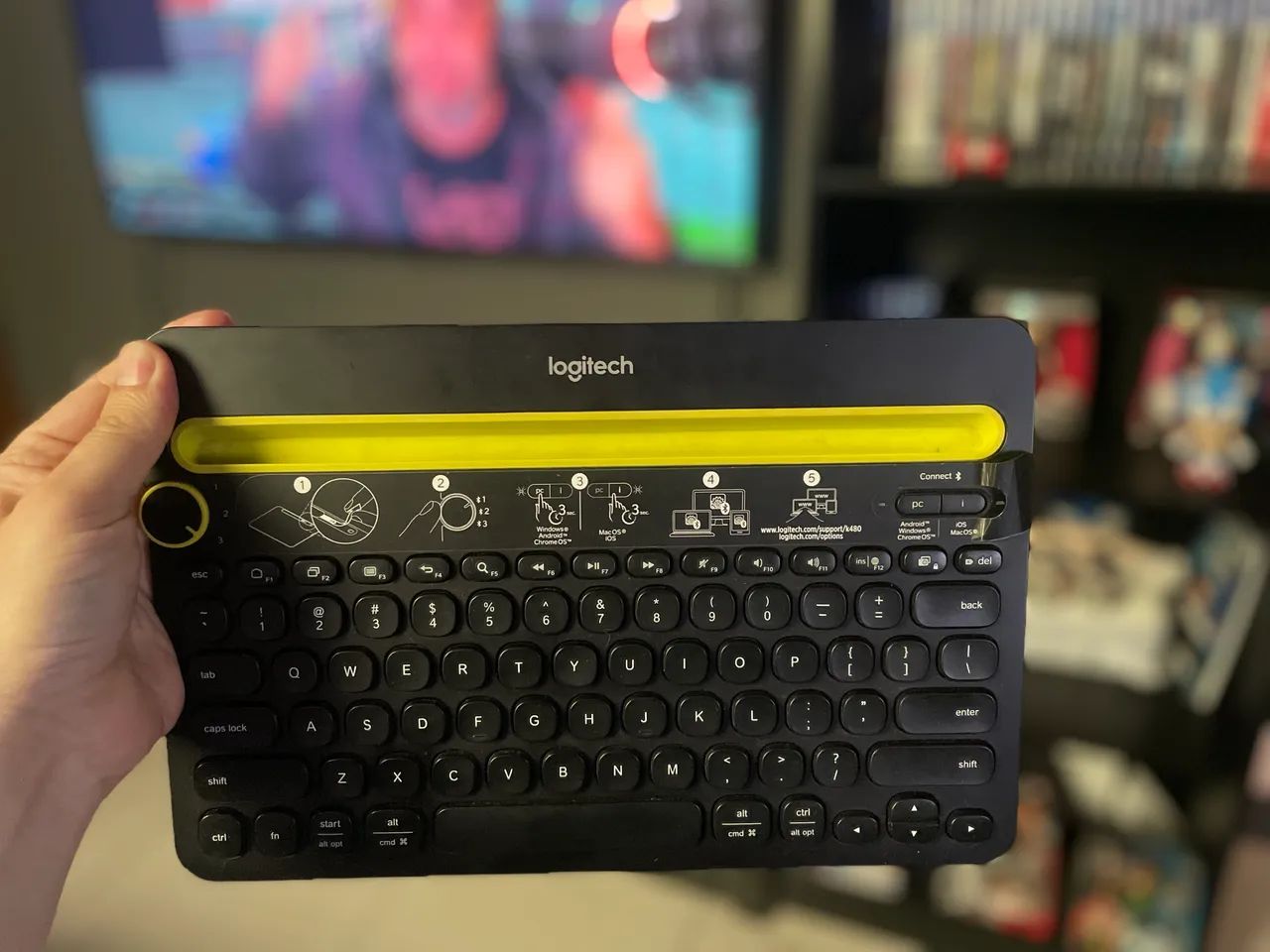 Teclado Logitech Bluetooth 