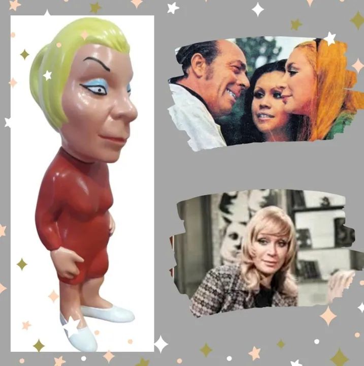 Replica Miniatura em 3D da Boneca Original Helena Trapo do Brinquedo Família Trapo da Trol - Foto 4