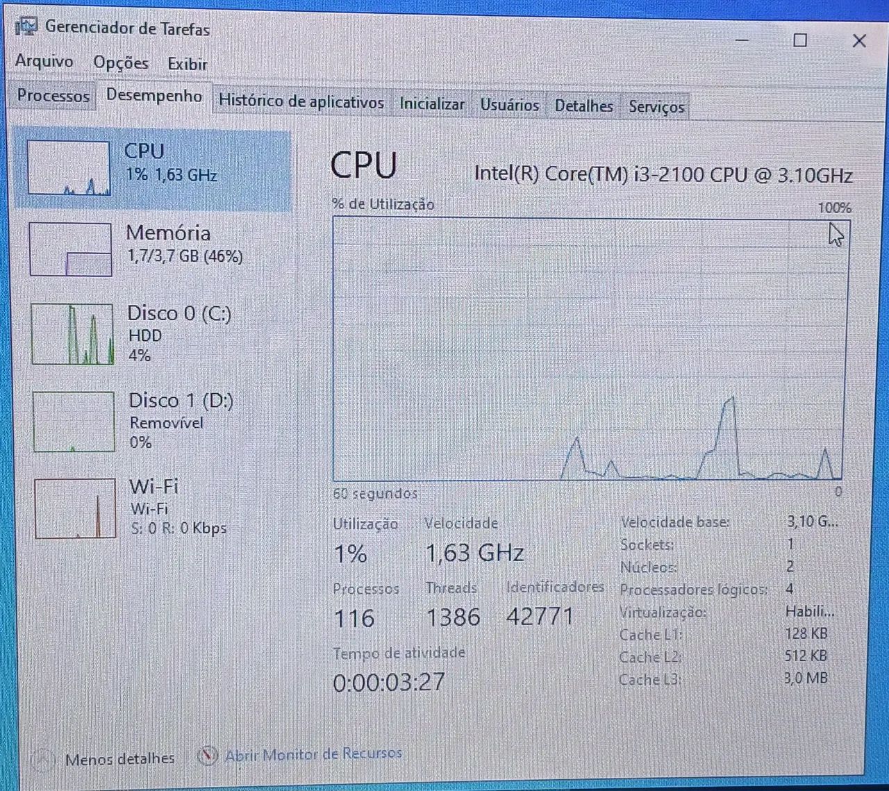 Intel Core i3 Computer64842048064515123