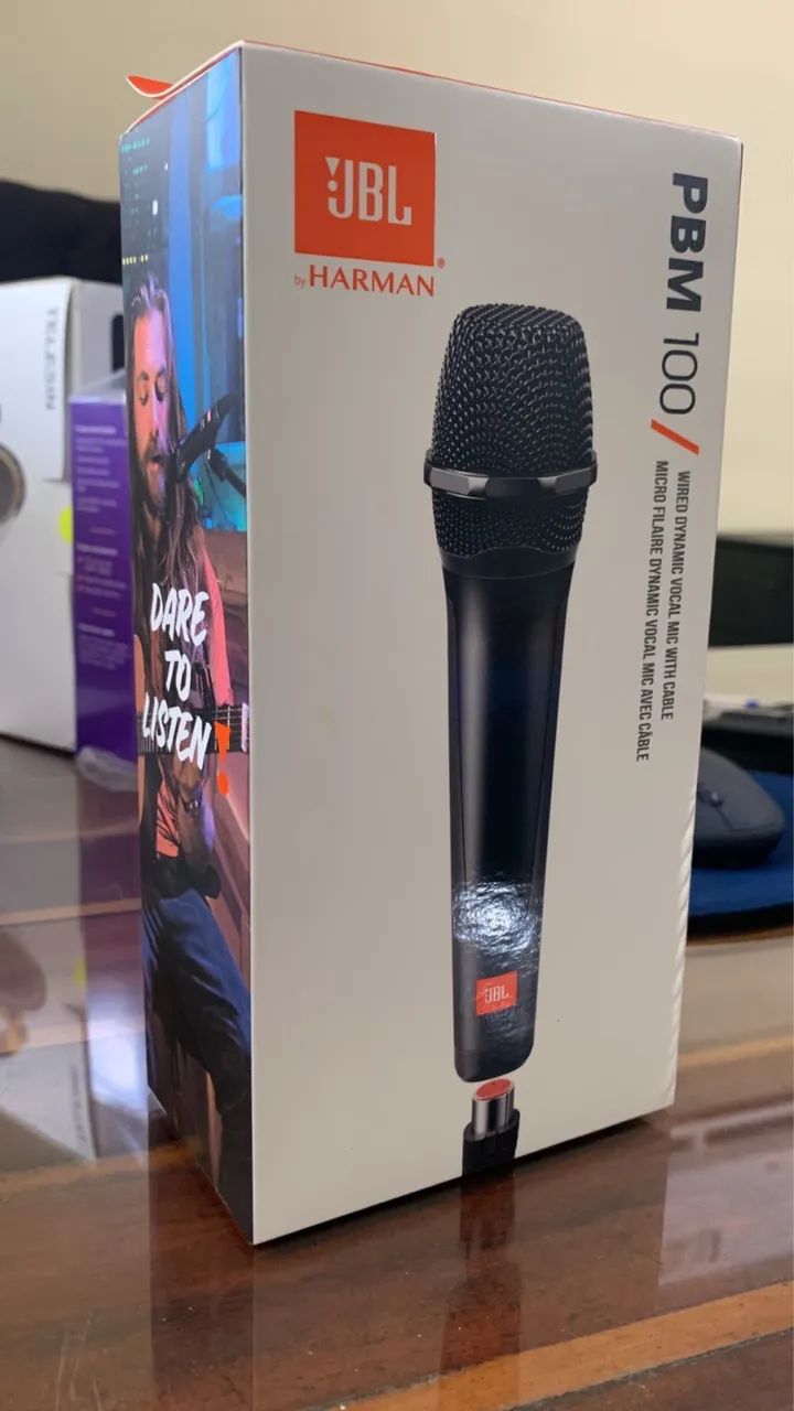 Microfone JBL PBM100 com fio - Foto 3