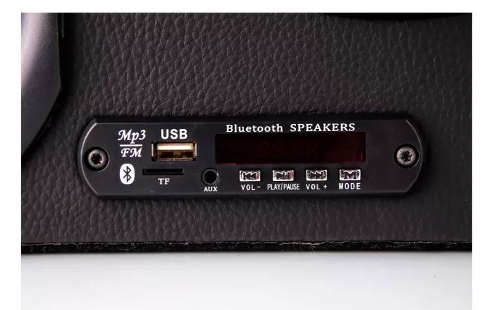 Caixa Amplificada Trio Bluetooth radio Usb Bt300 Trio 8 Pol 12v/110v/220v 300w Exclusive - Foto 3