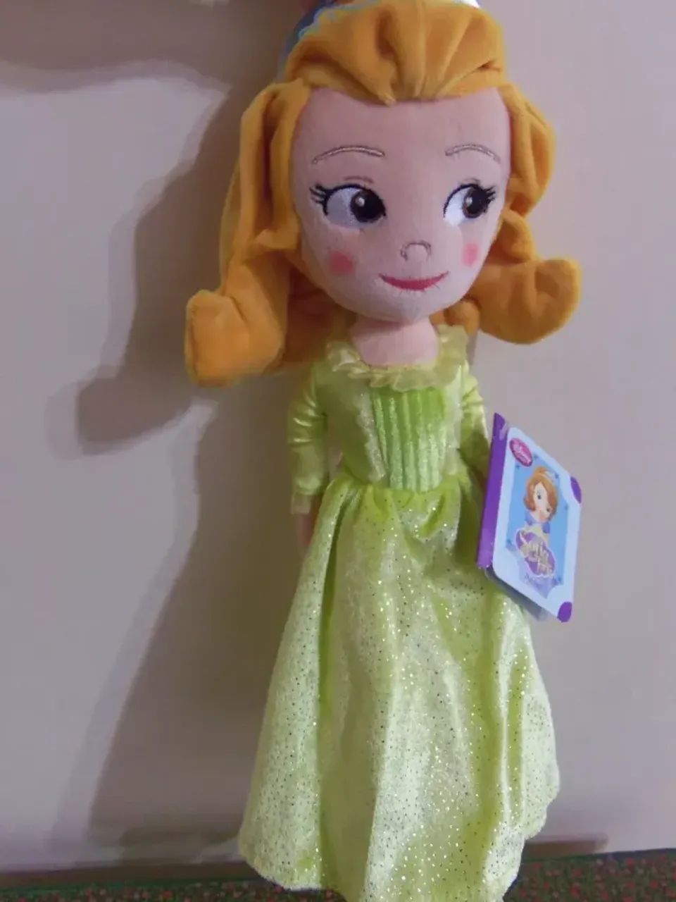 Boneca Disney Sofia - Pano - 31 Cm - Disney - Nova