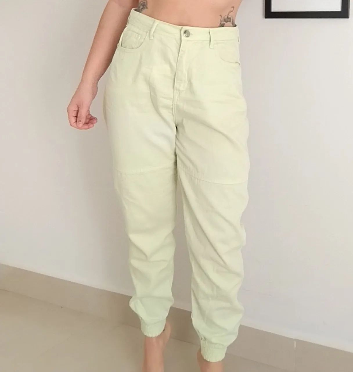 Calça cargo jogger verde pistache Youcom - Foto 3