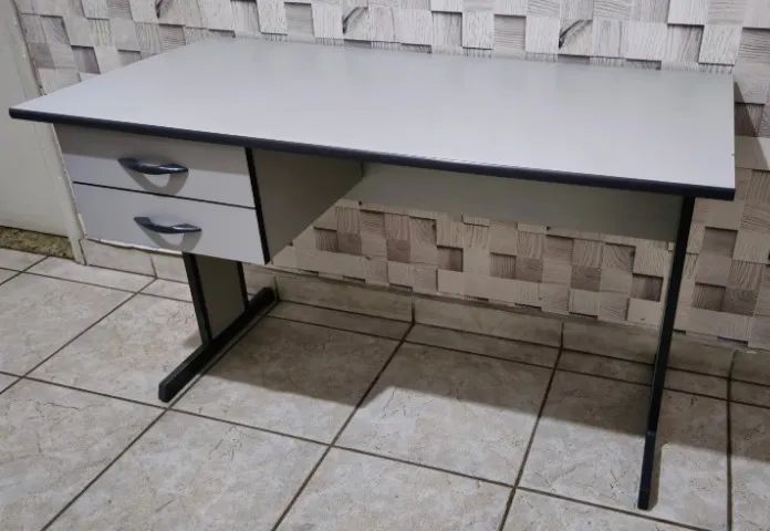 Mesa Escritório c/ Gavetas Entrego Leia - Foto 2