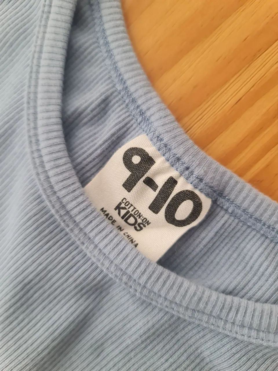 Vestido Azul Manga longa Tam 9-10 - Cotton on - Foto 2