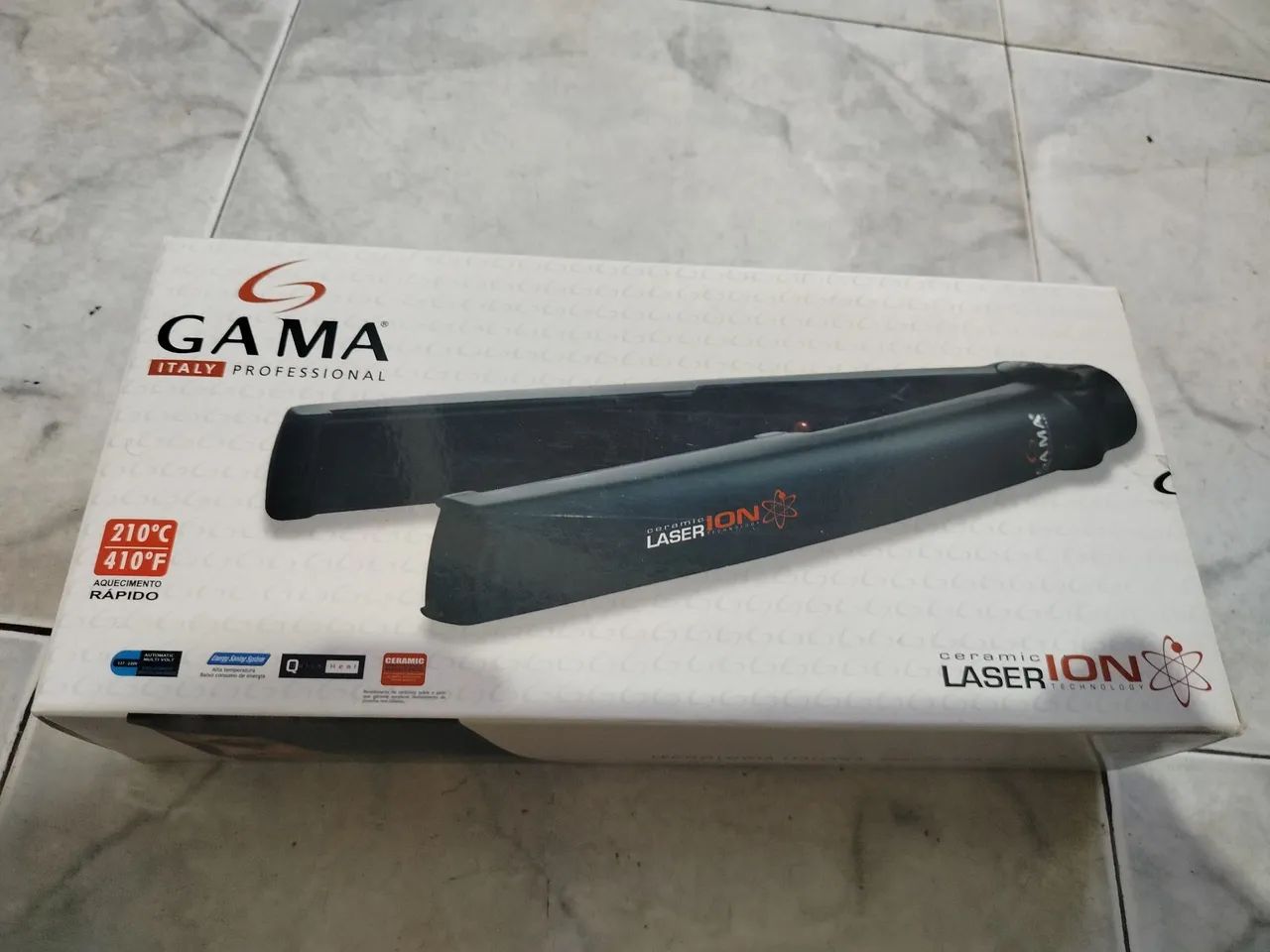 Prancha de Cabelo Gama Italy Laser Ion