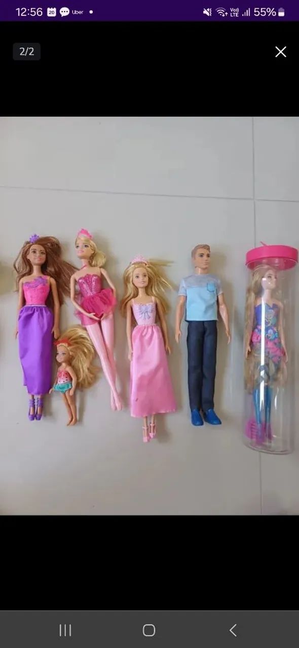 Bonecas Barbie e acessórios