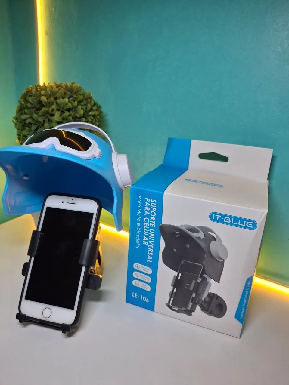 Suporte de celular para moto  - Foto 2