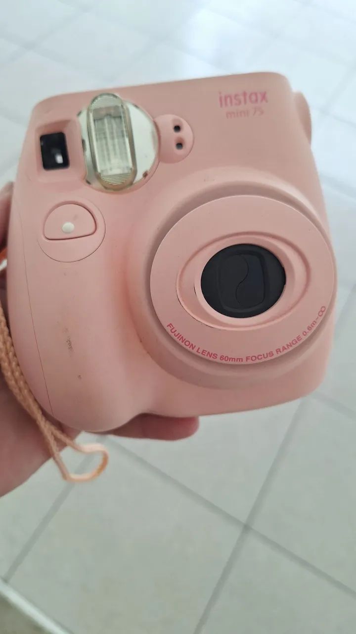 Câmera Instax Mini 7S Rosa