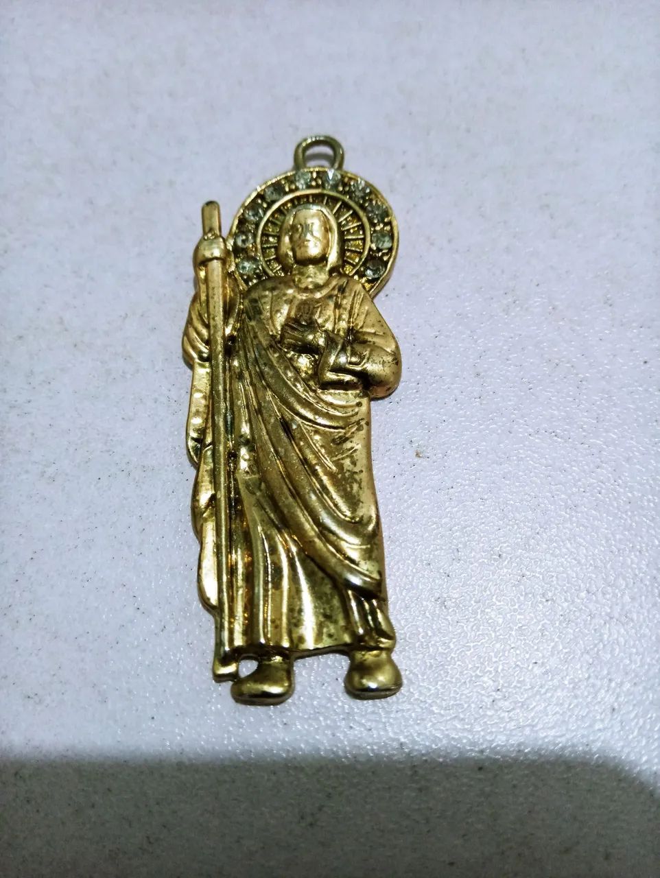 Pingente de São José - Dourado