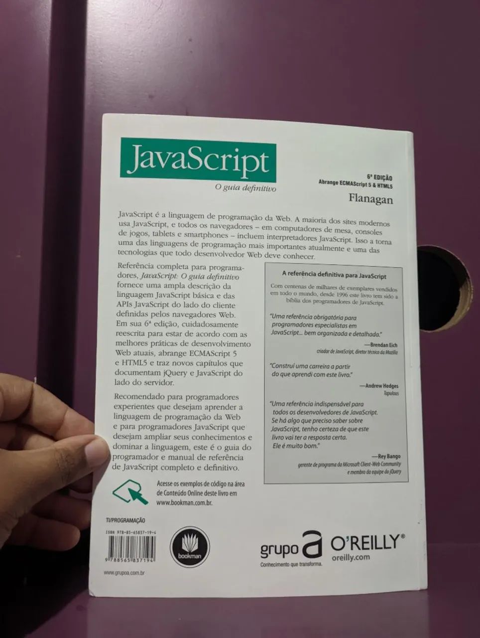 Livro Guia definitivo javascript novo  - Foto 2