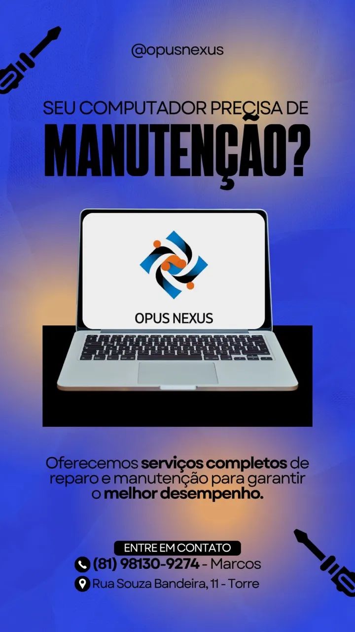 Formatação, Limpeza e Manutenção de PC e Notebook - Suporte Técnico Especializado