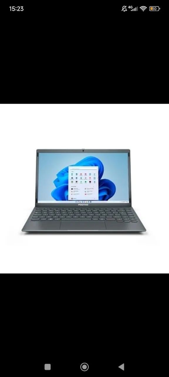 Notebook Positivo - ideal para estudos