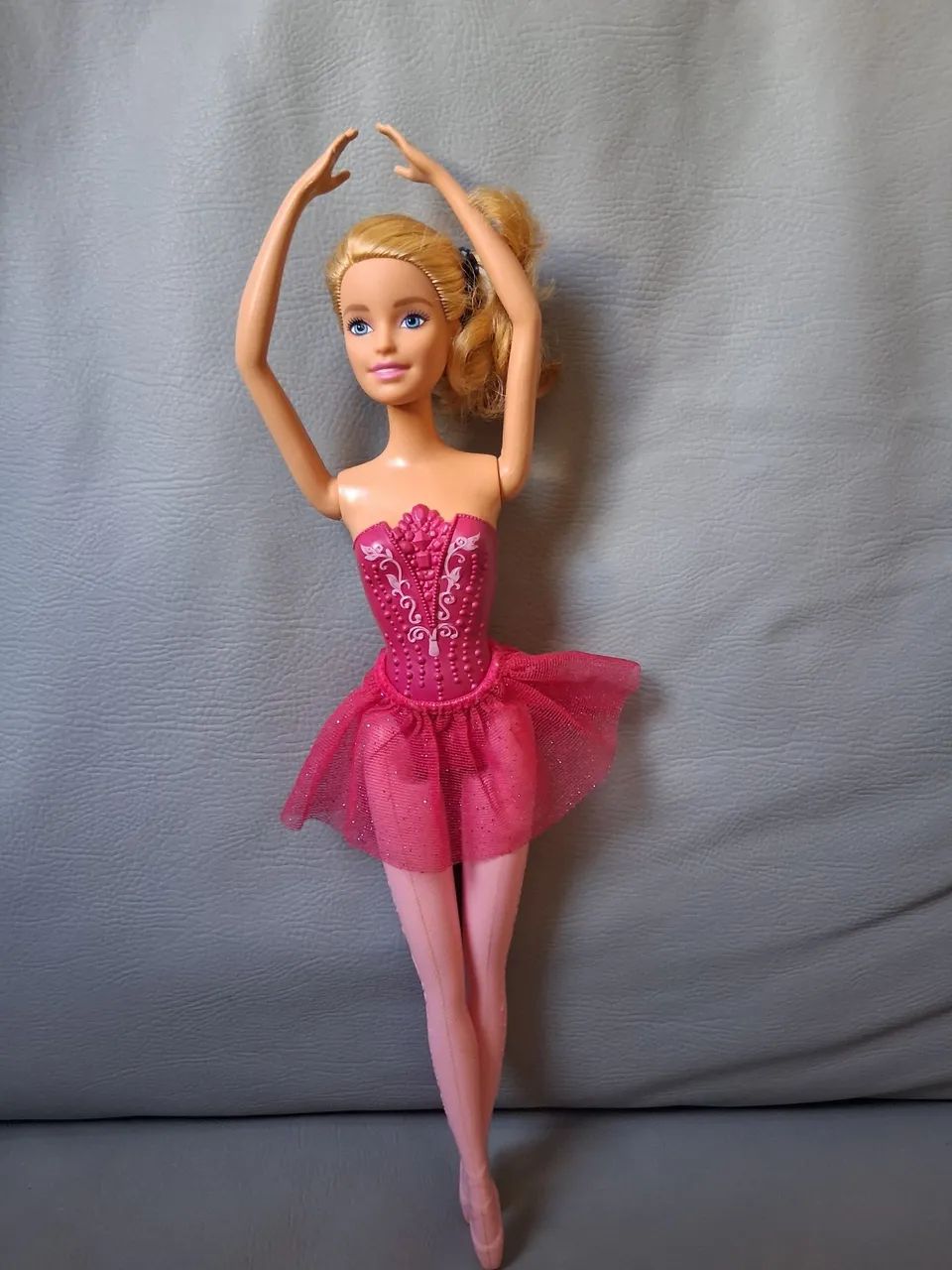 Boneca Bailarina Barbie Rosa - Foto 3