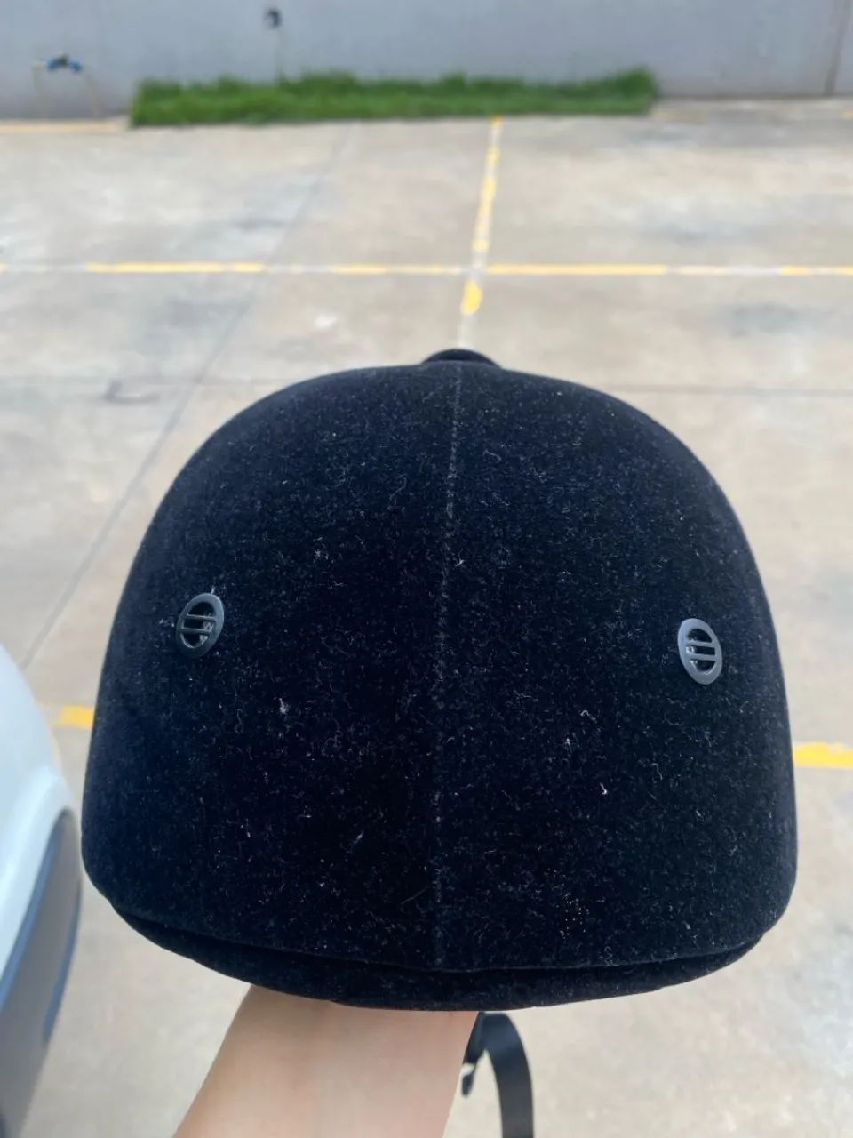Capacete de Equitação Preto