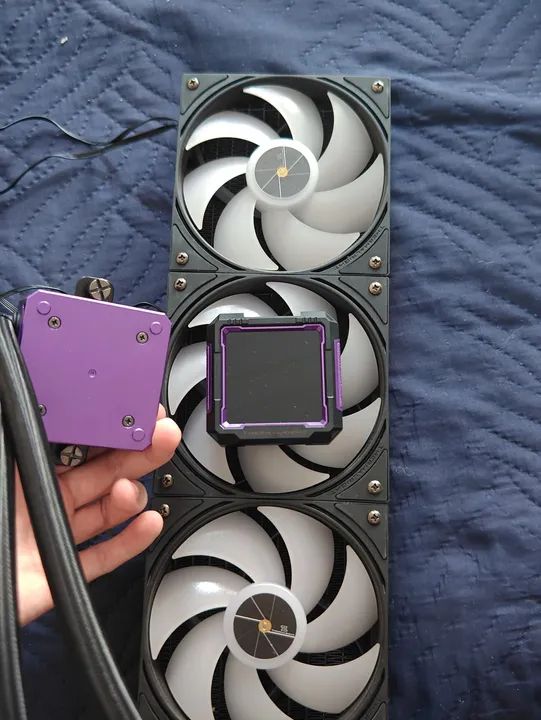 Cooler para CPU Thermalright Frozen Warframe Pro 360 ARGB Black - Foto 2