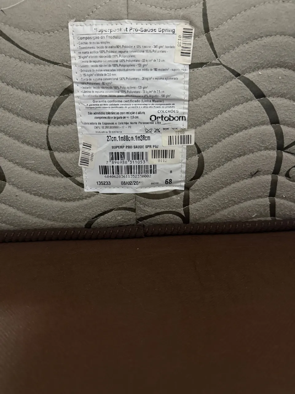 Colchão Ortobom Superpocket Pro-Saúde Spring Casal