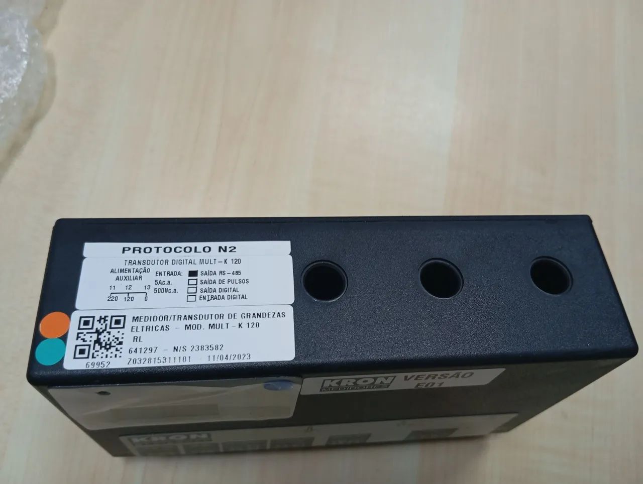 Multimedidor Mult-k 120 Kron 120a 500v 120/220vca Z032815215 - Foto 4