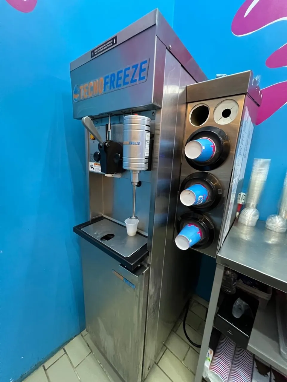 Máquina de sorvete Tecnofreeze
