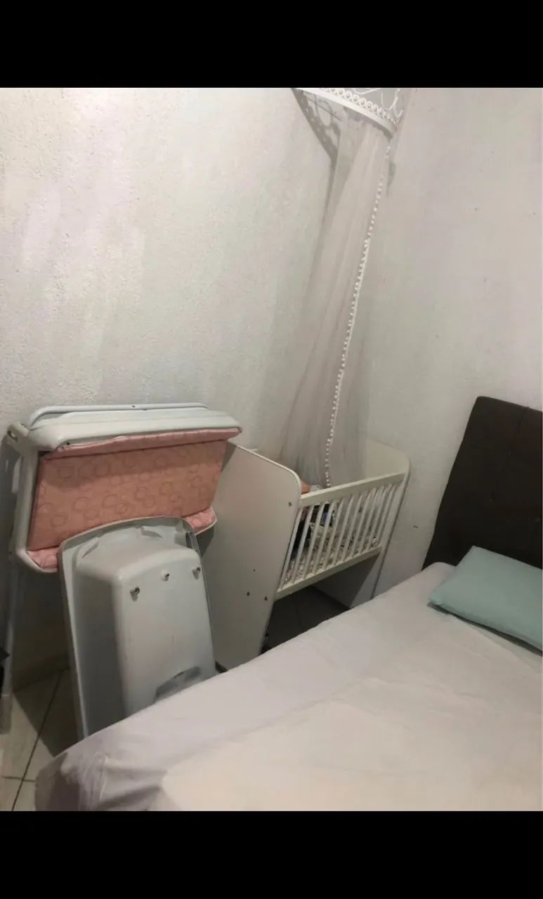 Mini berço + banheira + dorssel 