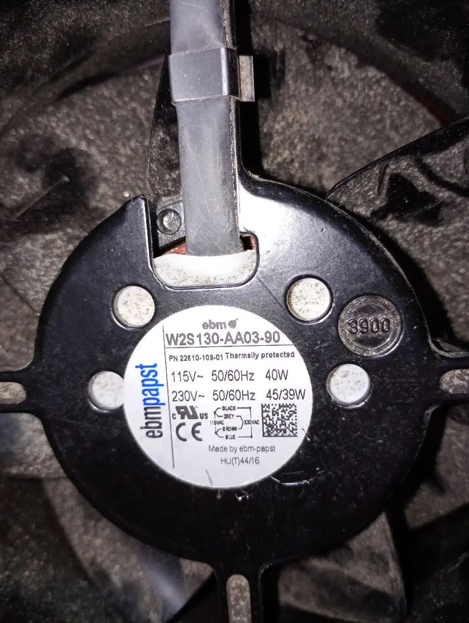 Ventilador tipo exaustor para refrigerar eqip. eletrônicos  - Foto 3
