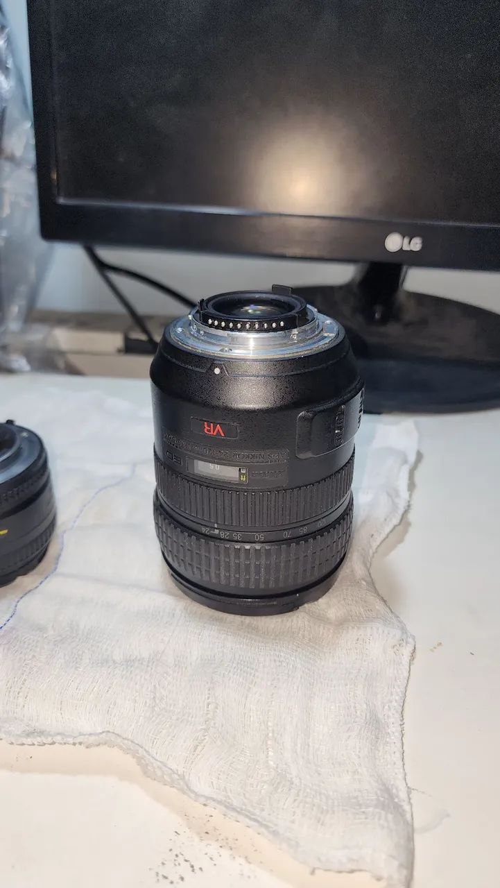 Lente nikon 24-120mm VR com motor de foco - Foto 4