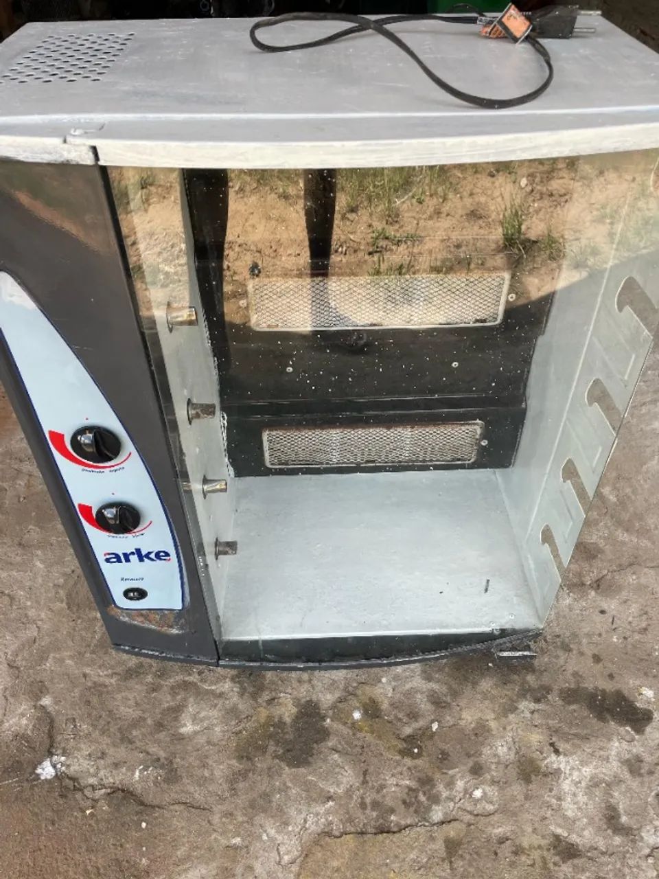 Churrasqueira a Gás Rotativa Com 5 Espetos Giratórios Arke - Foto 2