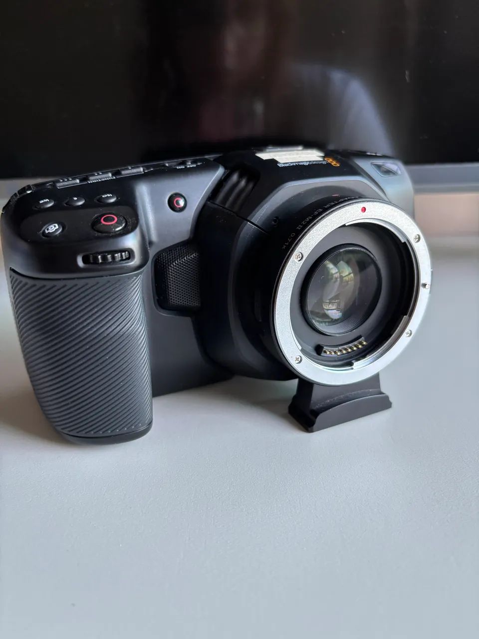Blackmagic pocket 4K usada em bom estado  - Foto 3