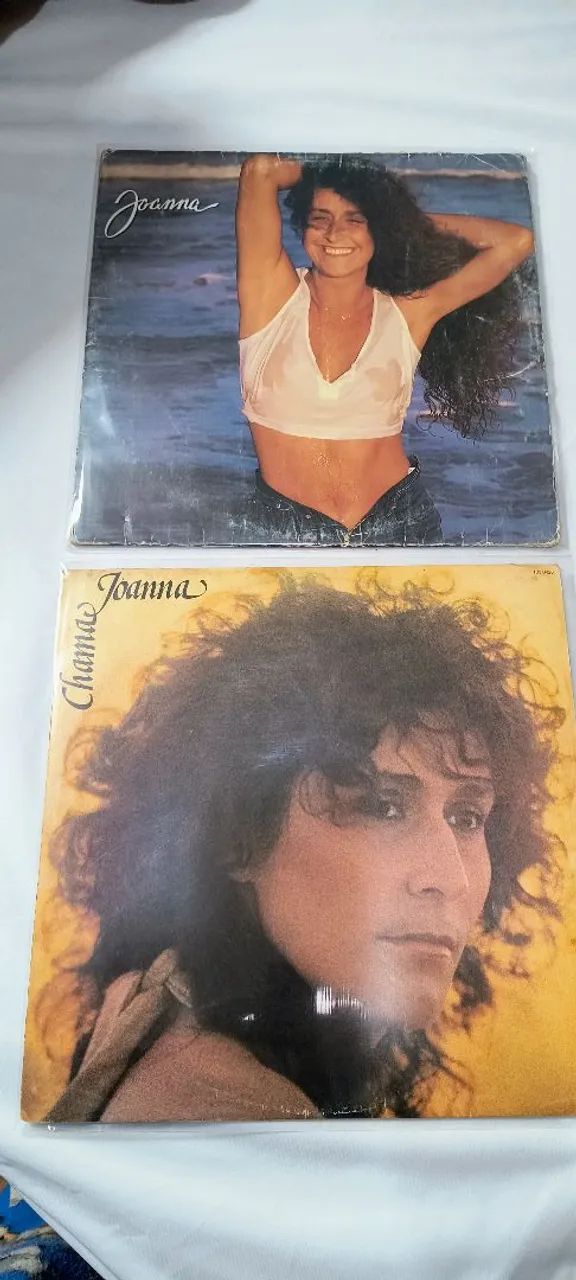  2 Discos de Vinil da cantora Joanna